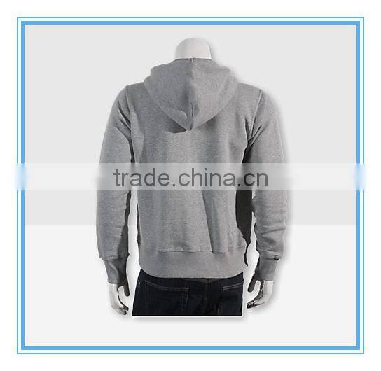 Men's long sleeve zip-up hoodie Kangaroo pocket hoodies