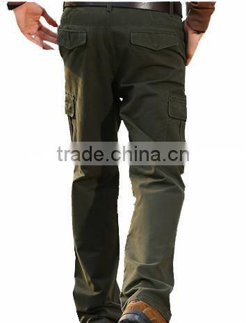 wholesale reflective mens cargo pants with side pockets