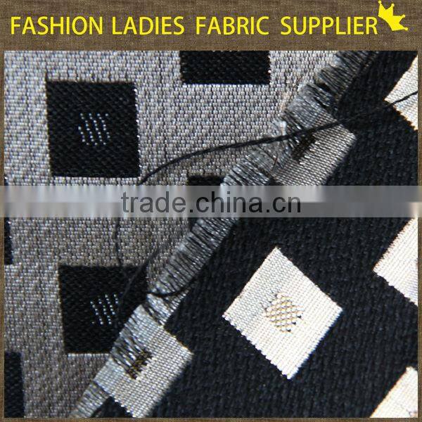 shaoxing textile New styles/fashions! poly/ctn jacqaurd fabric,garments fabric,floral jacquard fabric 210gsm jacquard fabrics