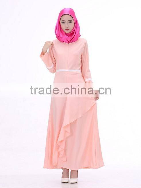 latest fashion design women clothing muslim dress 2015