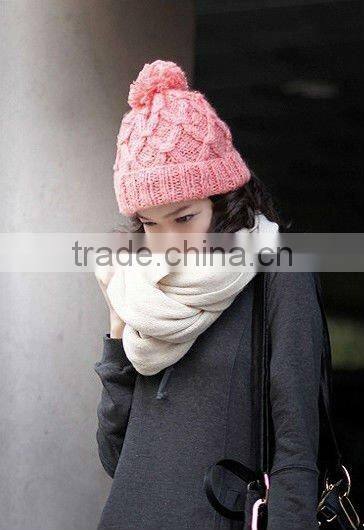 2012 fashion knitted neck warmer scarf