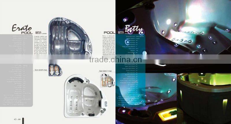 2011 outdoor whirlpool bath tub produces