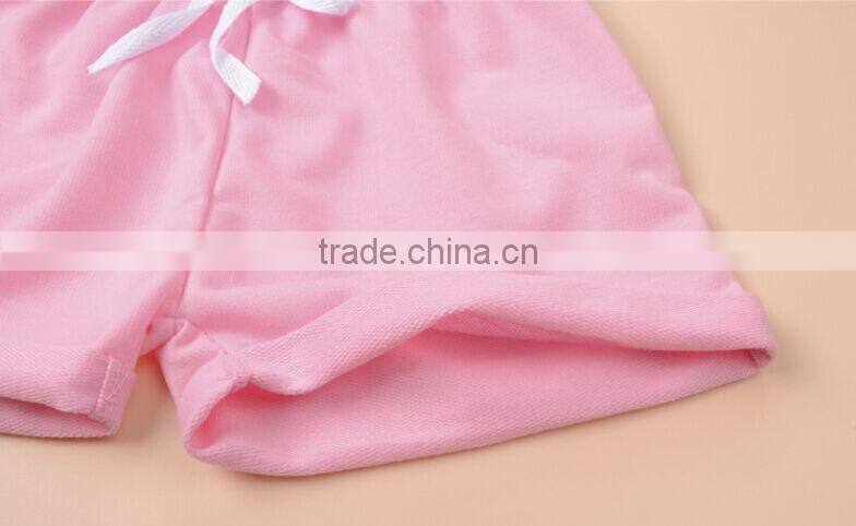 Hot Sale Summer Style Girl Sweatshirt Drawstring Casual Short Shorts