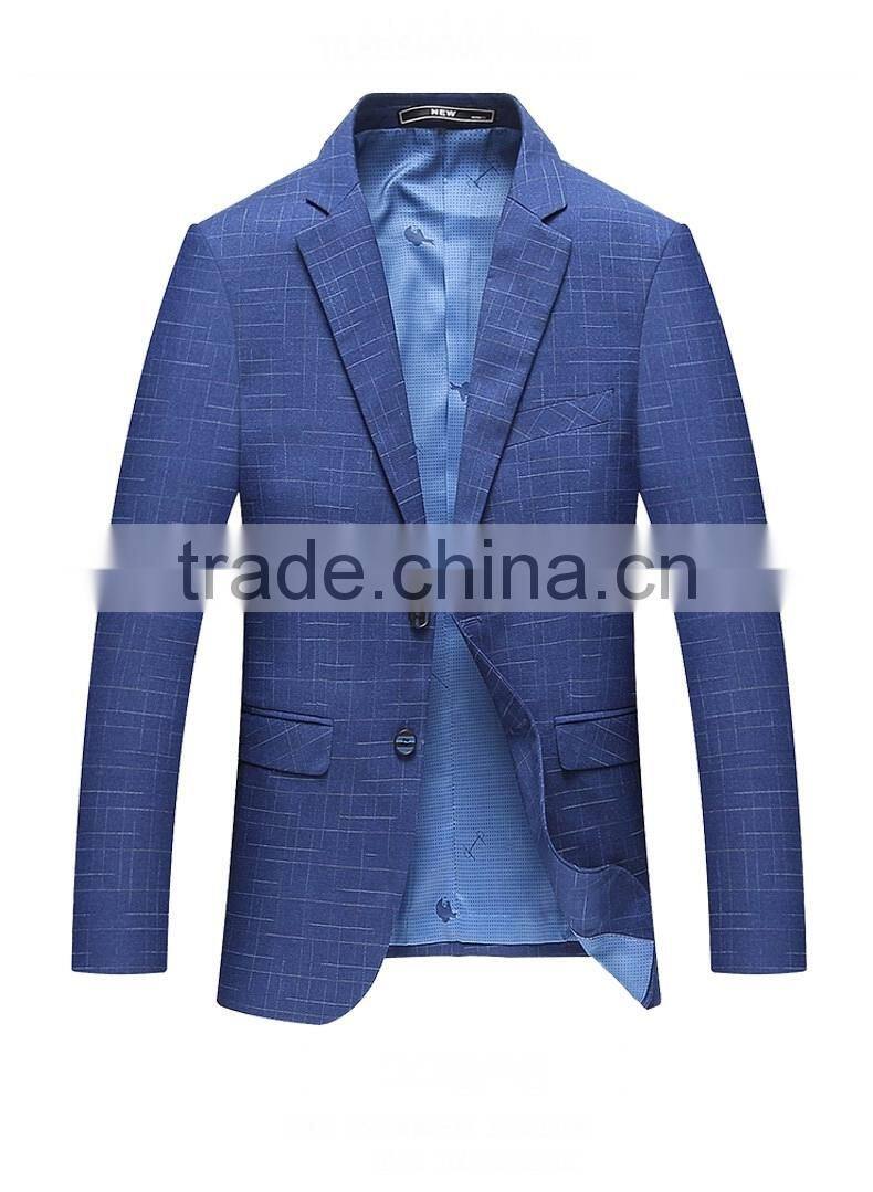 Oem Design Blue Custom Blazer Men Casual Latest Suits Jacket In Fashion