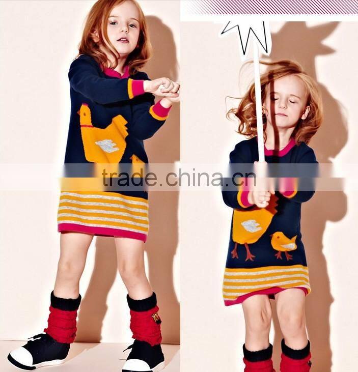 new design knitted kids pullover sweater
