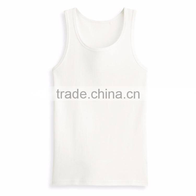 New Model Design 100% Cotton Fashion Wholesale Mens Custom Stringer Tank Top