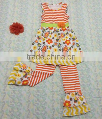 giggle moon remake lace elegant floral outfits Summer 2015Girls Cotton vintage Easter girl outfit for girl outfit