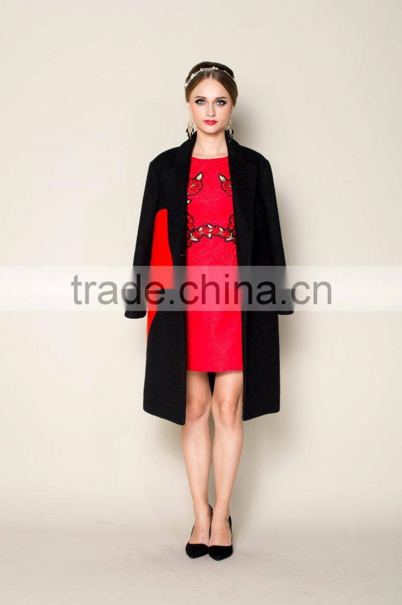 nice design contrasting color styled cheap winter coats latest womens winter coats on sale