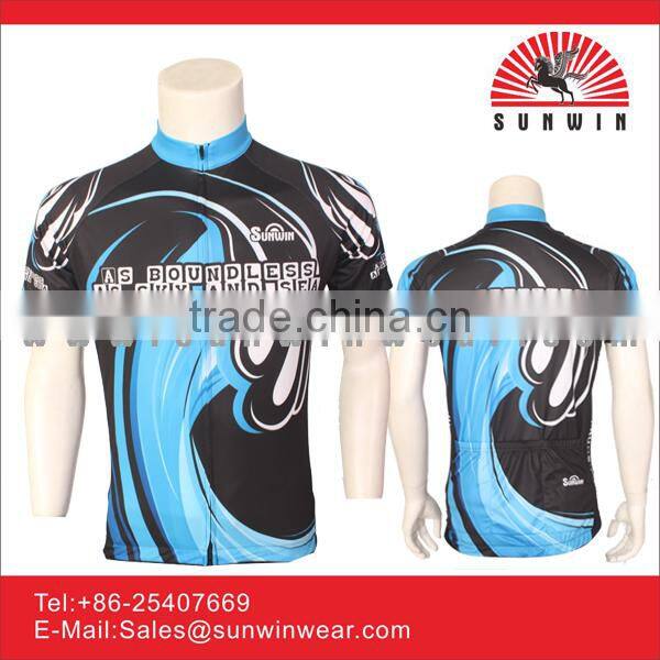 No minimum china custom cycling team jersey