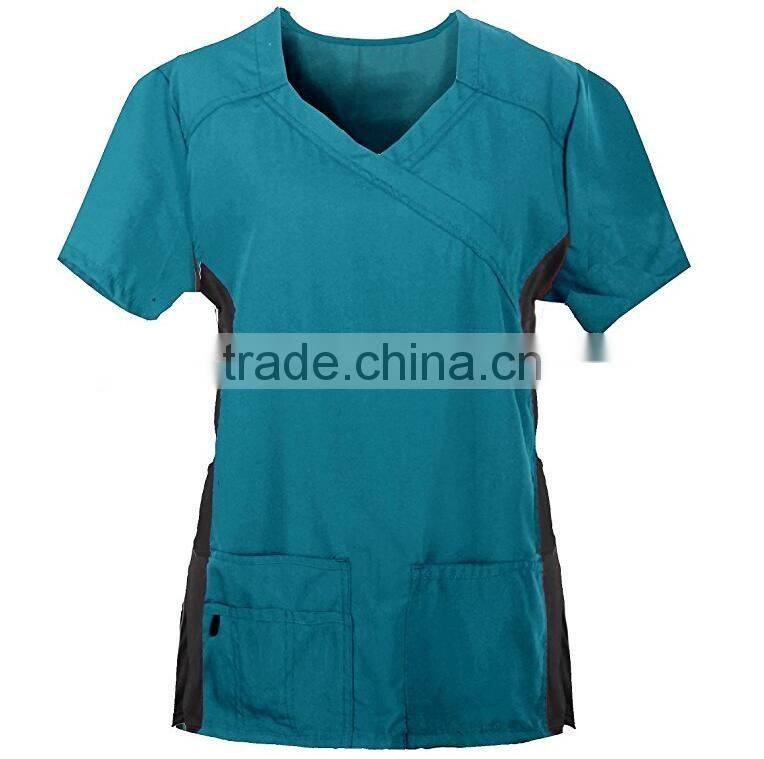 OEM service classical beautiful nursing scrub sets meternity work sets