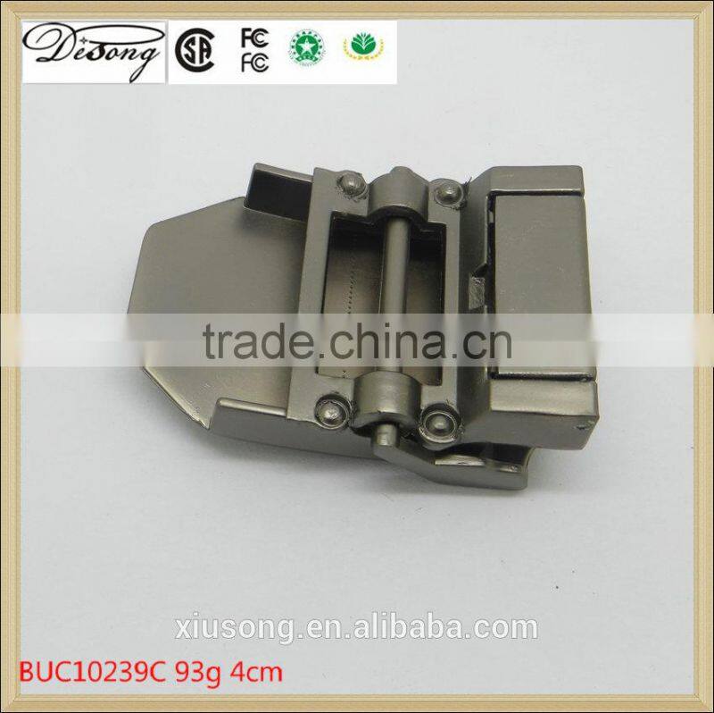 Men custom metal canvas belt buckle wholesale worker belt buckle