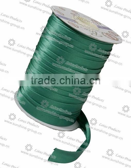 Supply Colorful Satin Bias Tape High Quality Polyester Bias Tape