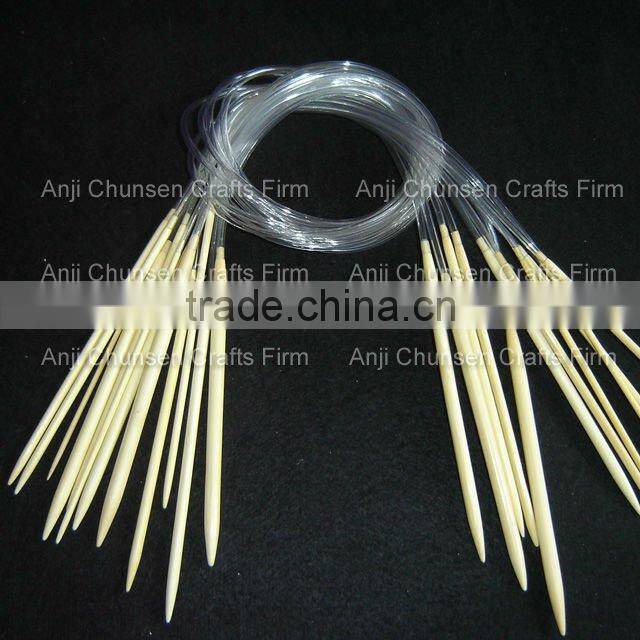 Natural Bamboo Circular Knitting Needles