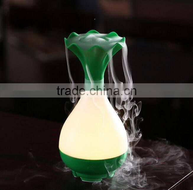 New Arrival Mini Jadenet Bottle Ultrasonic Usb Desktop Air Aromatherapy Cool Mist Humidifier With Magic Bottle LED Night Light