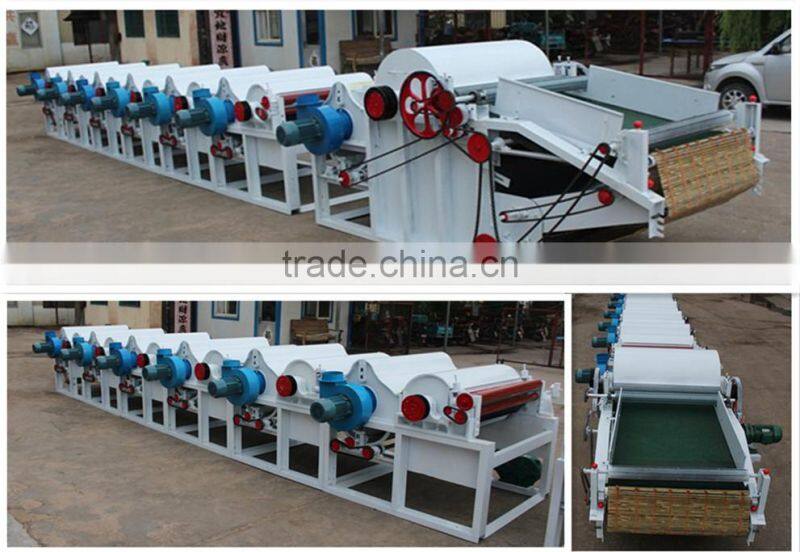 Waste clothes recycling machine/cotton textile fluffer machine