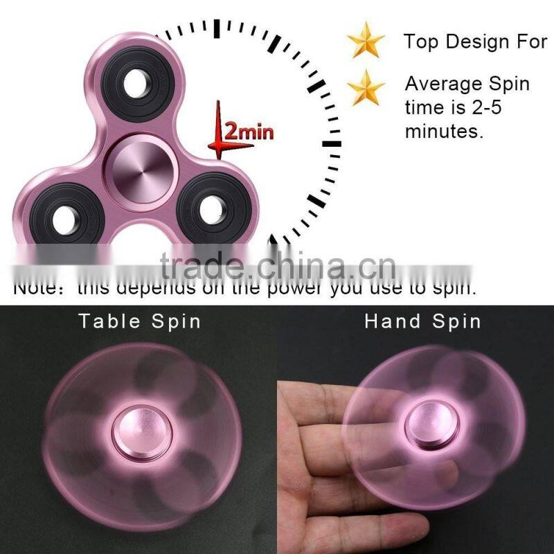 Hot Toys New Fingertips Metal Spiral Fingers Gyro Toys