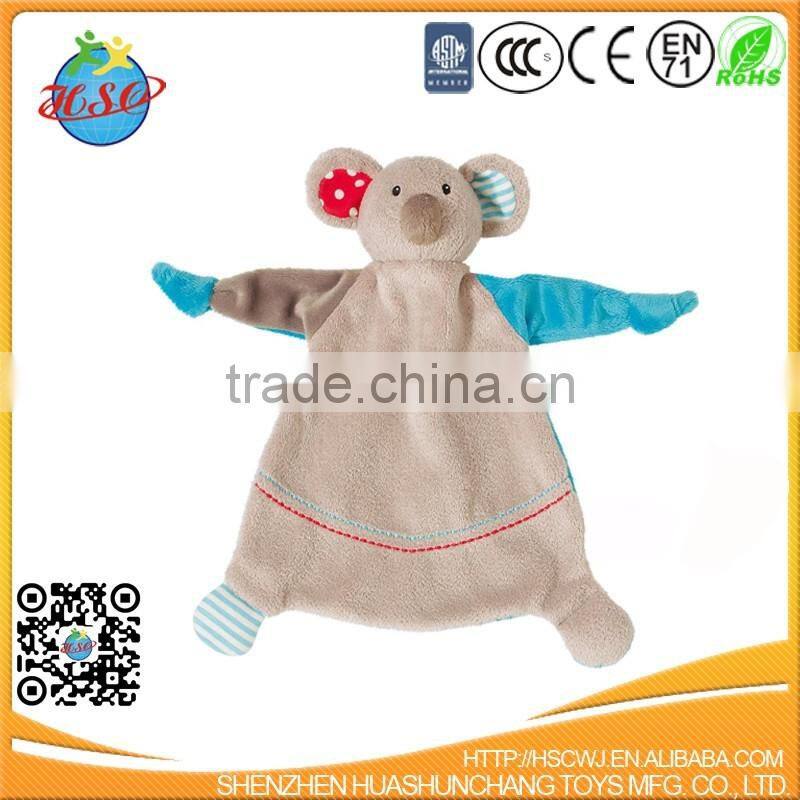 Embroidery Soft Rabbit Animal Blanket