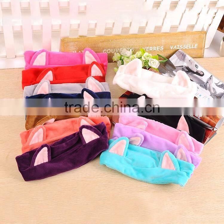 Fleece low price custom hair band