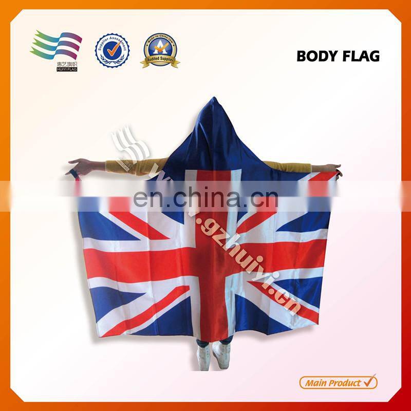 Waving Sports National Flag Cape