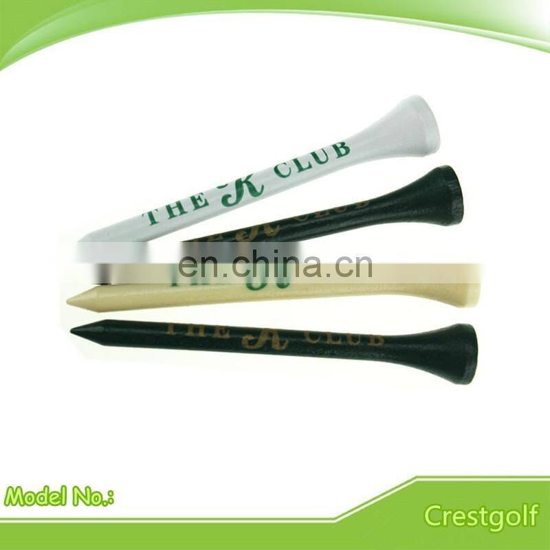 Custom Super Big Logo Printed Wood Golf Tees, Wood Golf Products