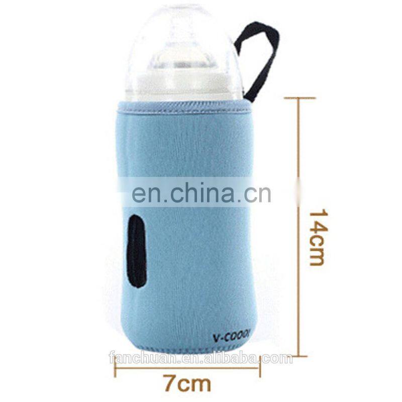 2015 Kids Promotional Cheap Neoprene Insulated Bottle Cooler Bag