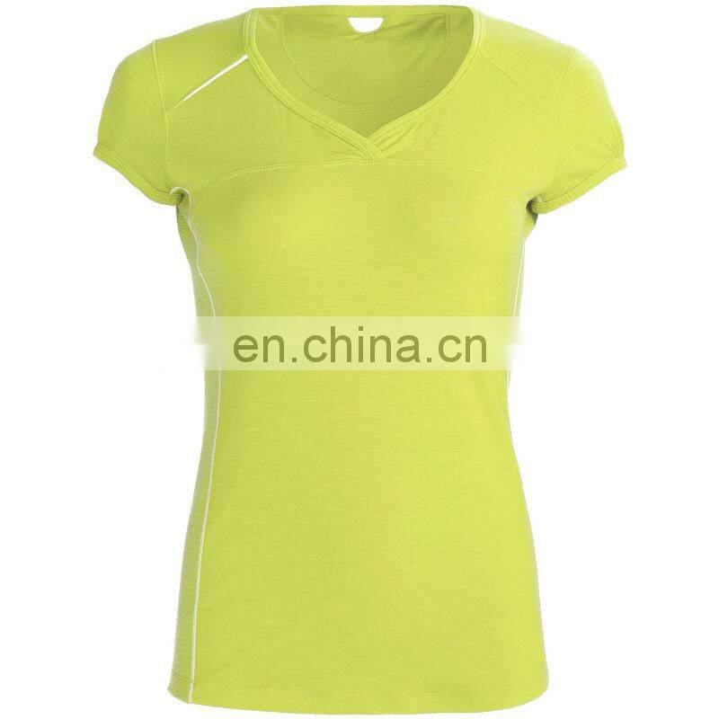 Breathable, moisture-wicking t-shirt classic fit tee shirt, women's blank t-shirt for promotion(6 Years Alibaba Experience)