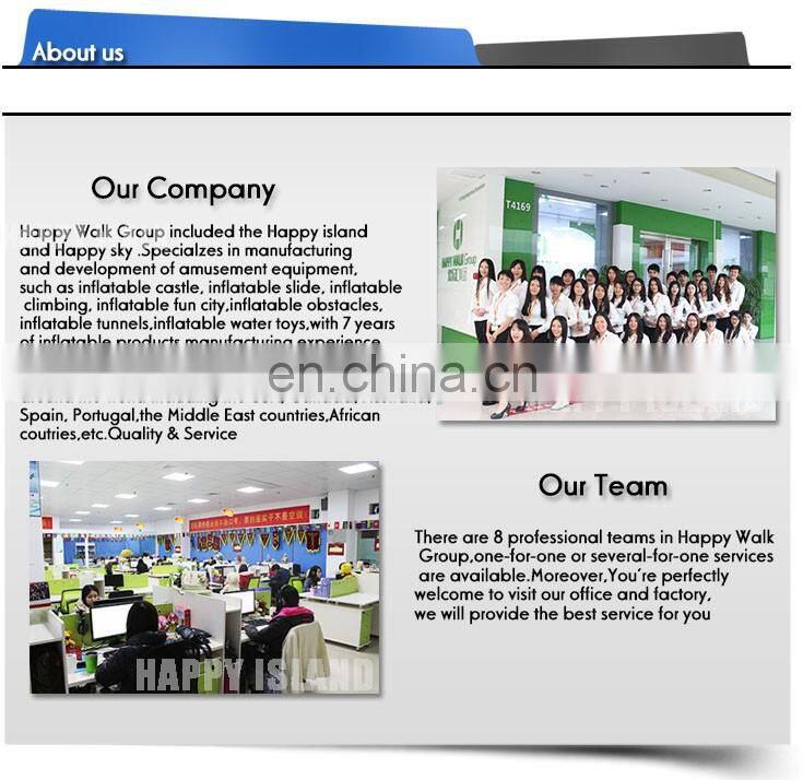 HI good quality inflatable amusement park, inflatable fun city for sale