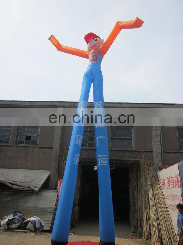 double leg giant dancing inflatable advertising air man on sale