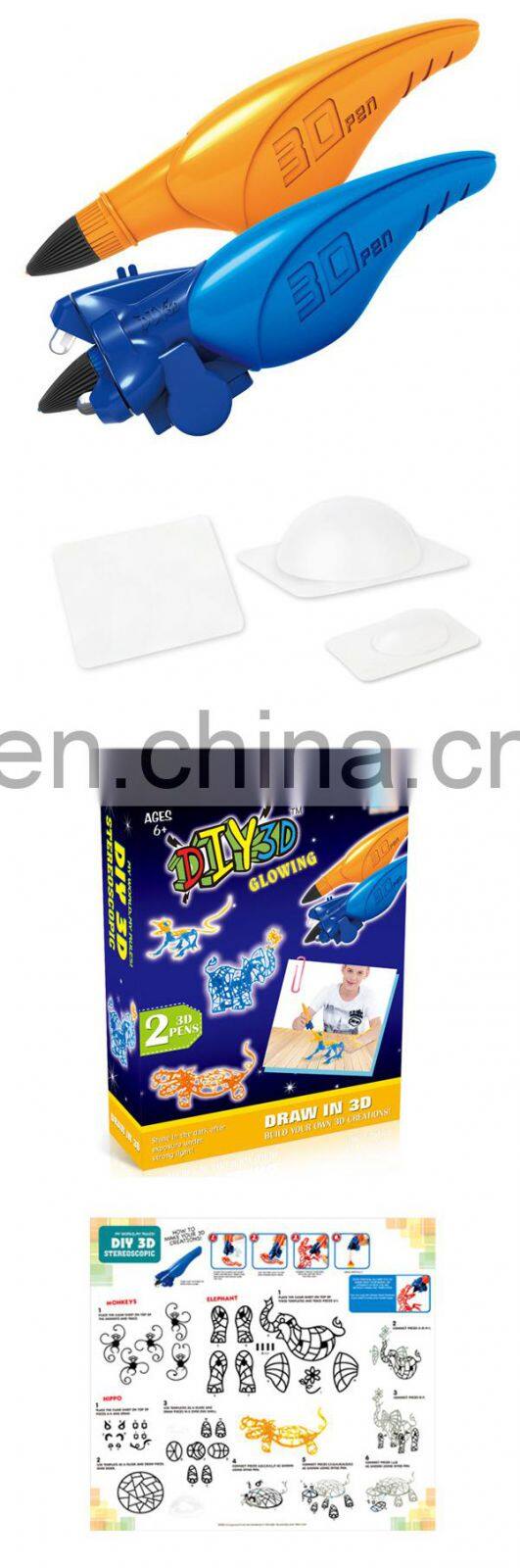 Children play game toy novel design 3d drawing pen with specification