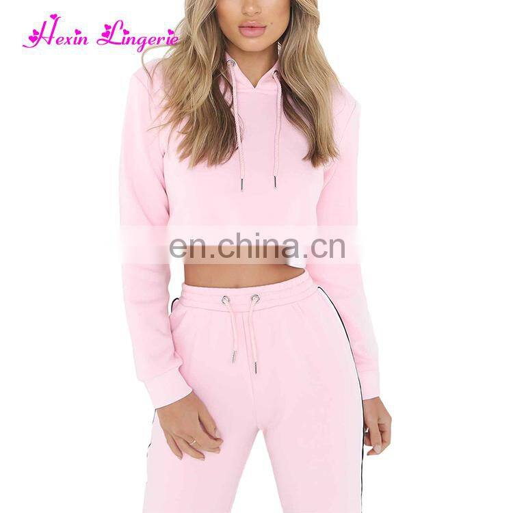 Drop Shipping Gray Fashion O Neck Exposed Navel Embroidered Women Blouse Tops