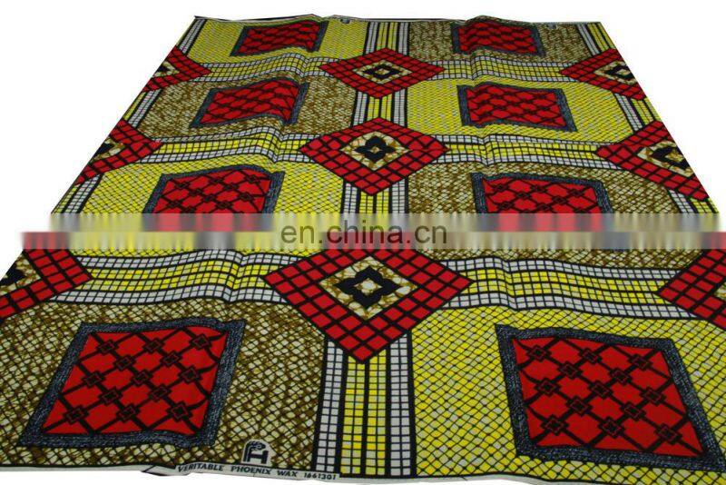 The Real Manufacturer Of Hitarget African Wax Print Veritable 2015 New Design African Traditional Dress Fabric