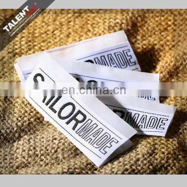 customized high quality garment woven label