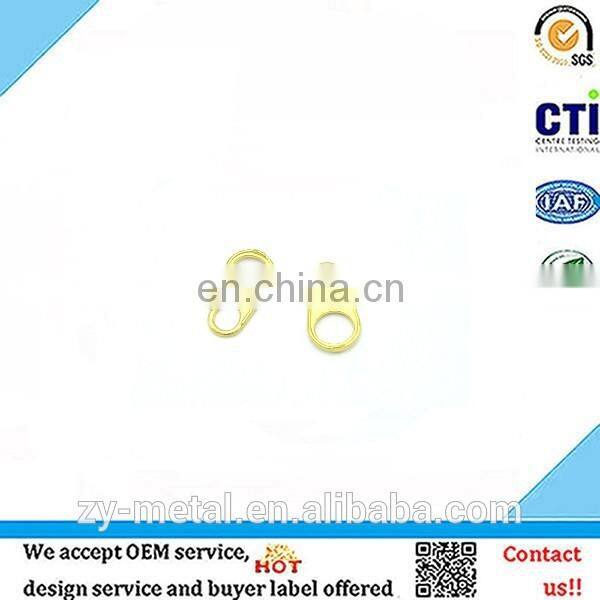 China wholesale smart Imitation gold metal zipper head,zipper slider