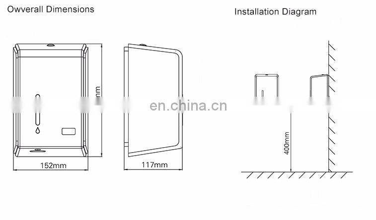 Automatic Bathroom Liquid Soap Dispenser