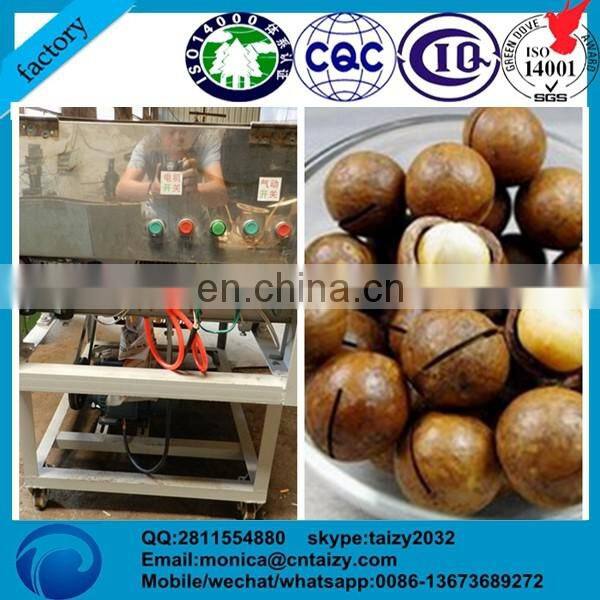 200kg/h hawaii tapping machine | macadamia nut opening machine | Hawaii nut opening machine