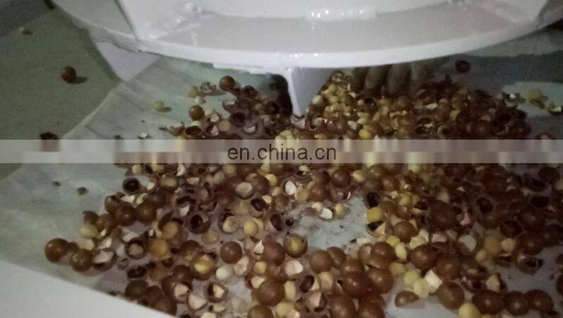 high shelling rate macadamia cracking machine
