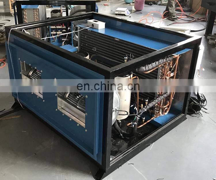 Ceiling mounted refrigerant dehumidifier compressor type
