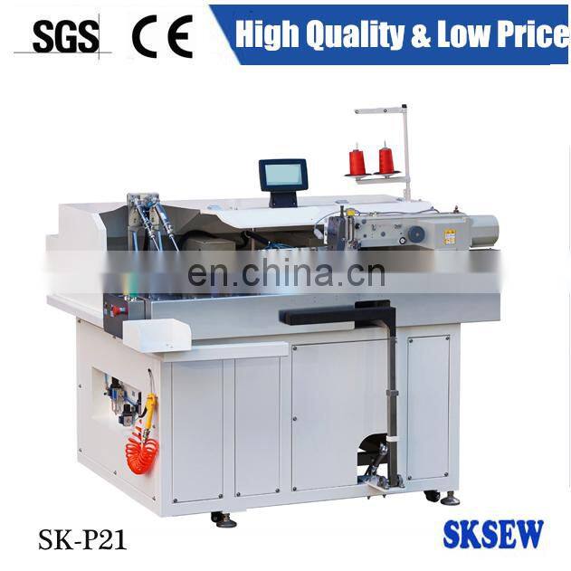 Computerized Automatic Shirt jean Pocket setter Sewing Machine