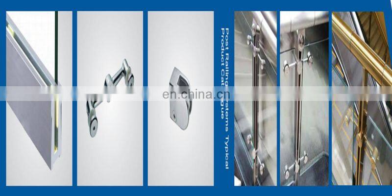 glass railings tempered glass fence panels frameless glass balustrade railing aluminium profile system