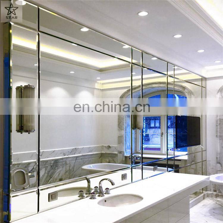 2mm-6mm thick one way silver mirror glass for decorative