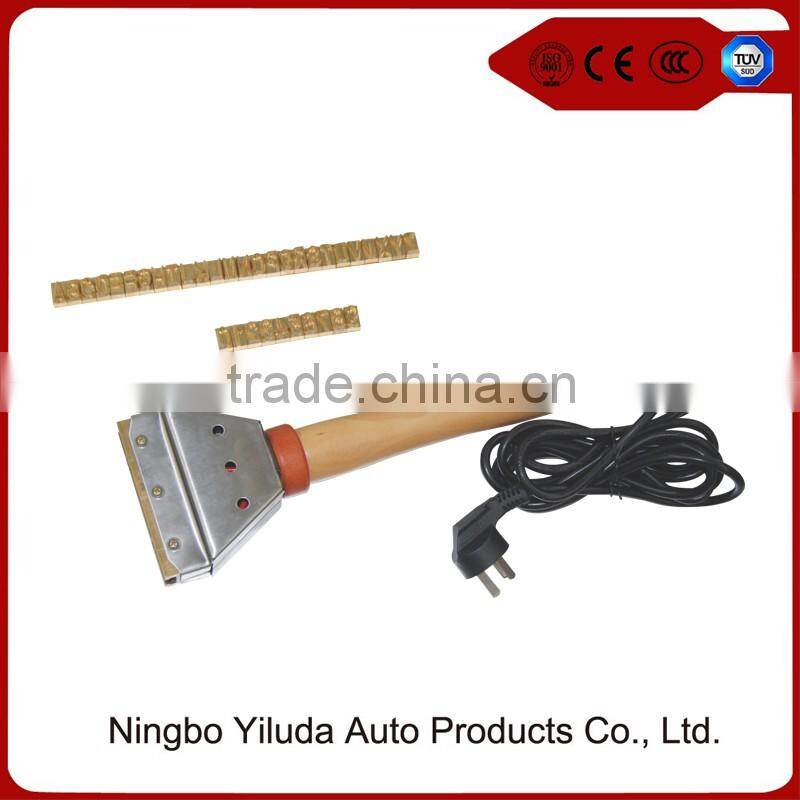 Electric iron tyre brander marker machine