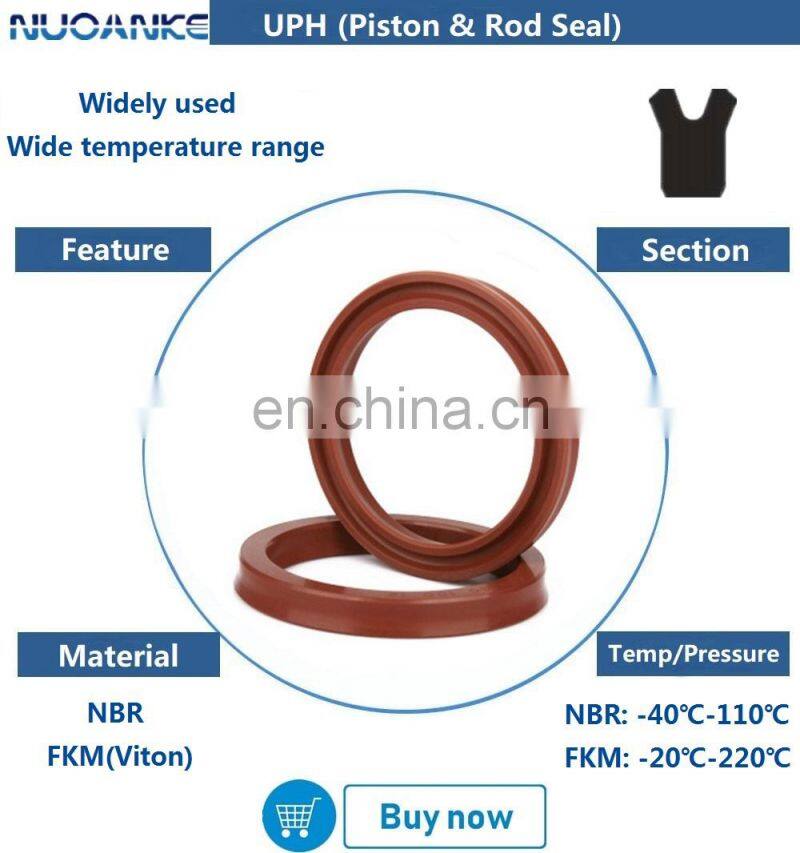 China Export UPH Hydraulic Seal U Cup Seal Hydraulic Piston Rod Seal With High Quality