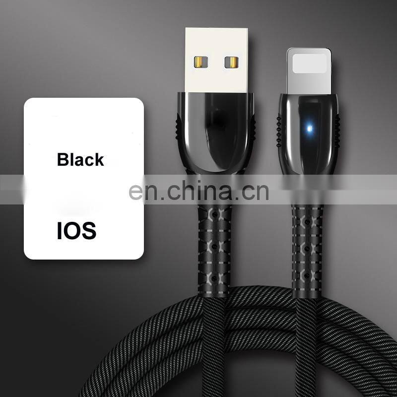 Promotional Gift USB Charge Phone Cable 3.5A Fast Charging Data Cable with Smart Indicator