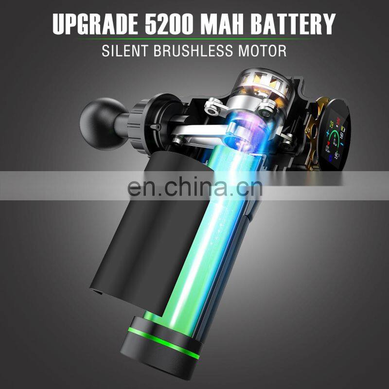 Latest body vibration massage gun / electric deep percussion massager