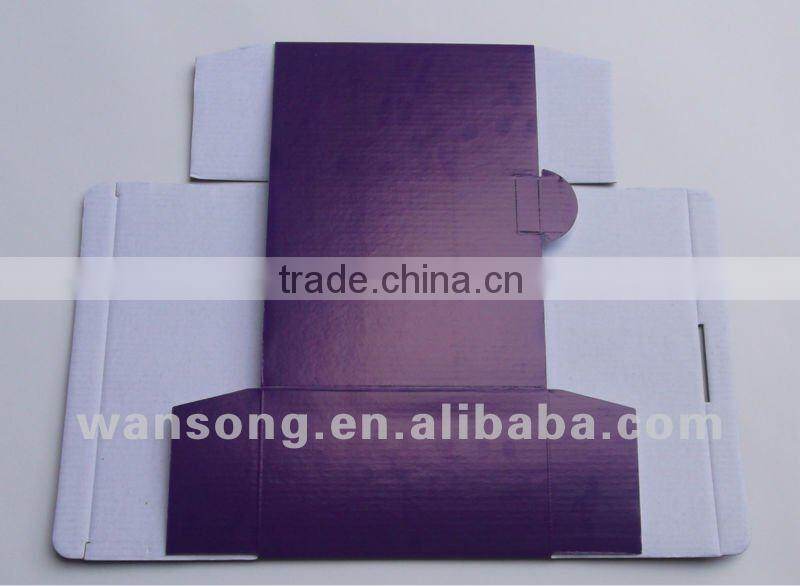 Corruagated board cake box