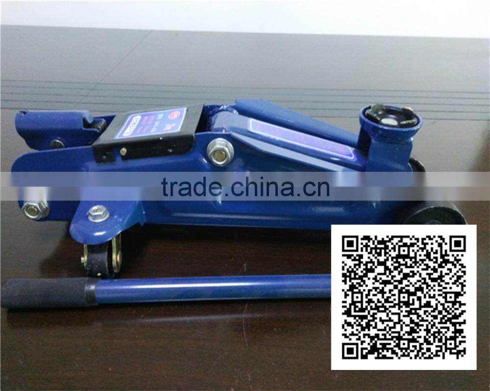 2016 arrival hot selling in China famous brand name Xingnuo 2-ton capacity blue colored vehicle floor jack