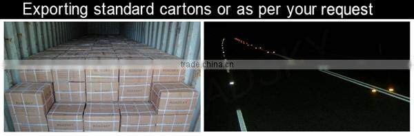 Durable Double Sides Customized 3M Reflector Plastic Road Studs