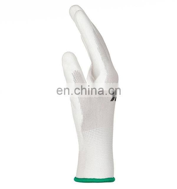 Polyurethane Glove High Visibility PU-Coated Gloves Construction Saftey Gloves