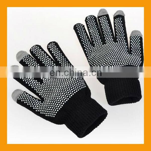 Excellent Grip PVC Dotted Smart Touch Gloves