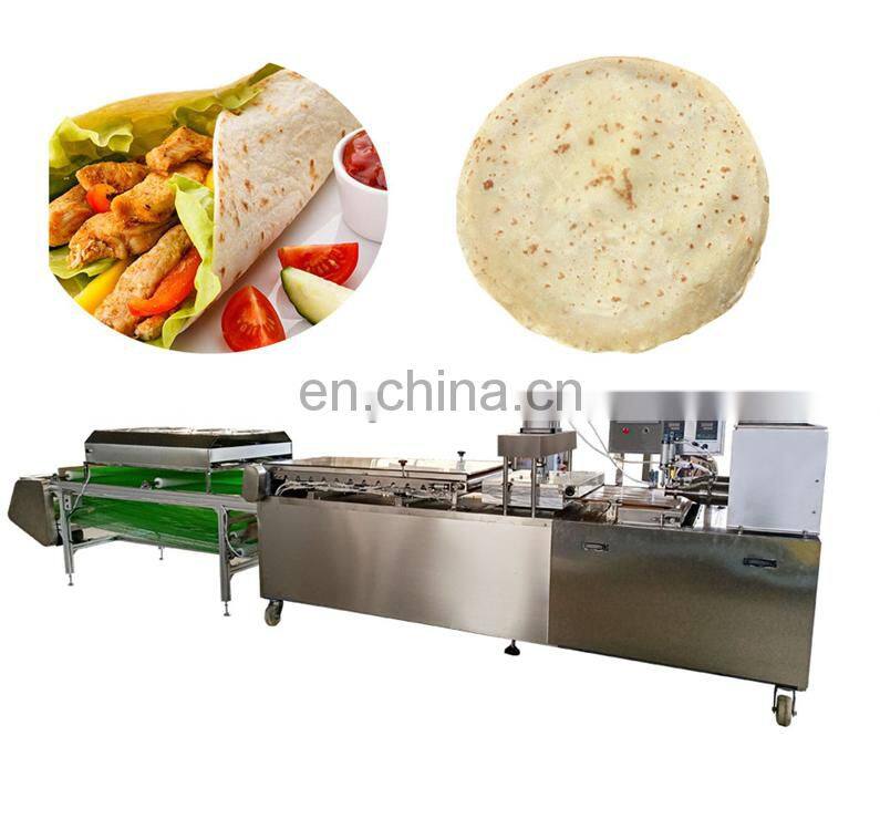 OrangeMech Automatic roti mexican pancake tortilla making machine production line for chapati maker